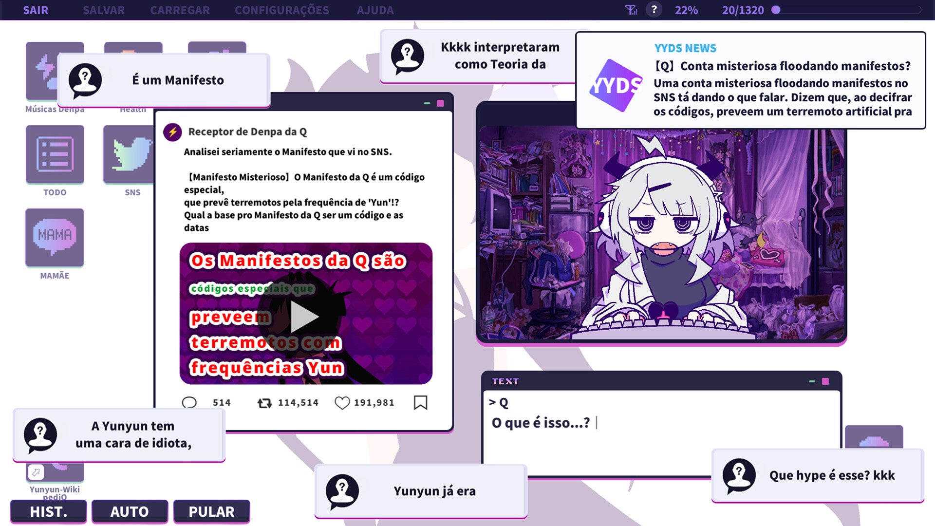 Yunyun Syndrome!? Rhythm Psychosis