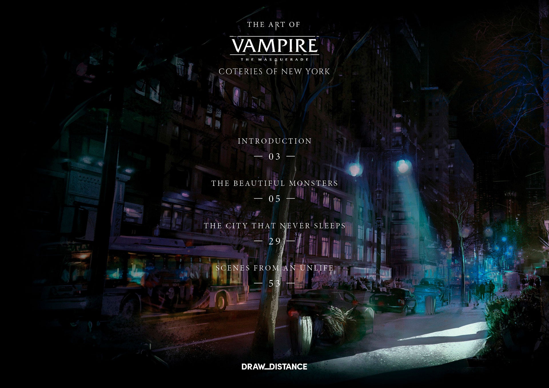 Vampire: The Masquerade - Coteries of New York Artbook DLC