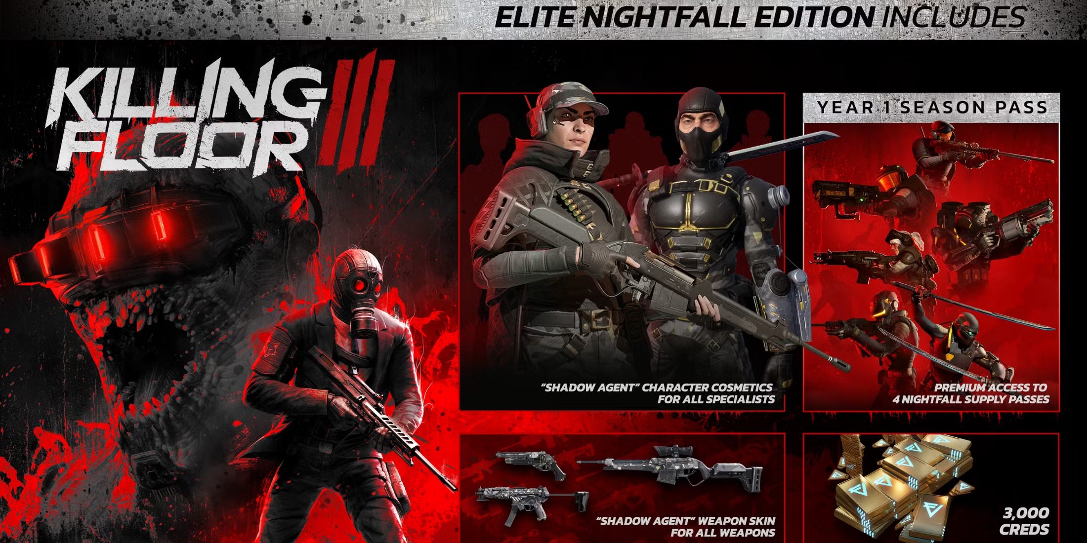 Killing Floor 3 Elite Nightfall Edition + Pre Order Bonus