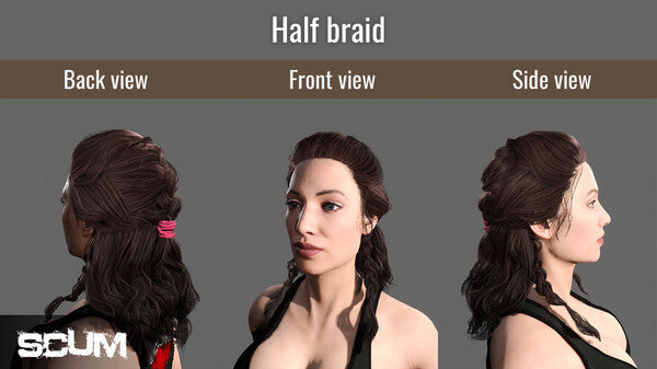 SCUM Female Hair Pack DLC