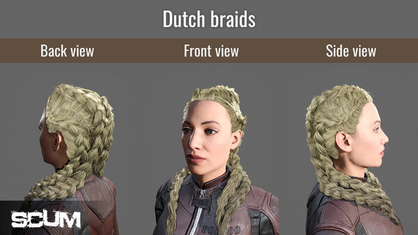 SCUM Female Hair Pack DLC