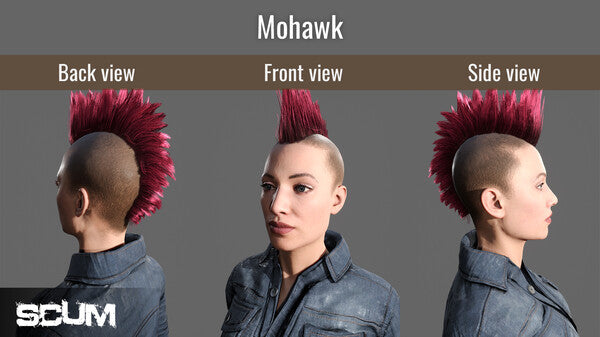 SCUM Female Hair Pack DLC