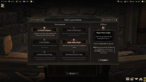 Wartales - Contract: The Fief DLC