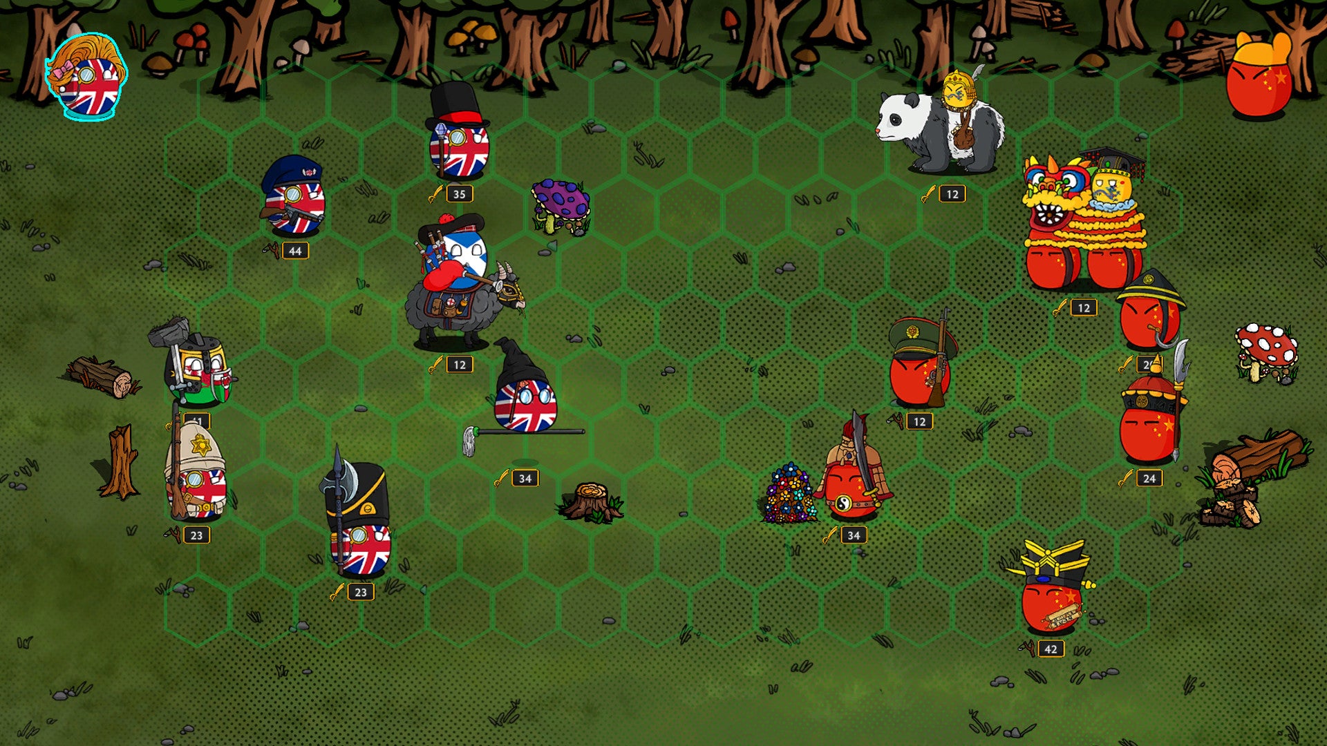 CountryBalls Heroes