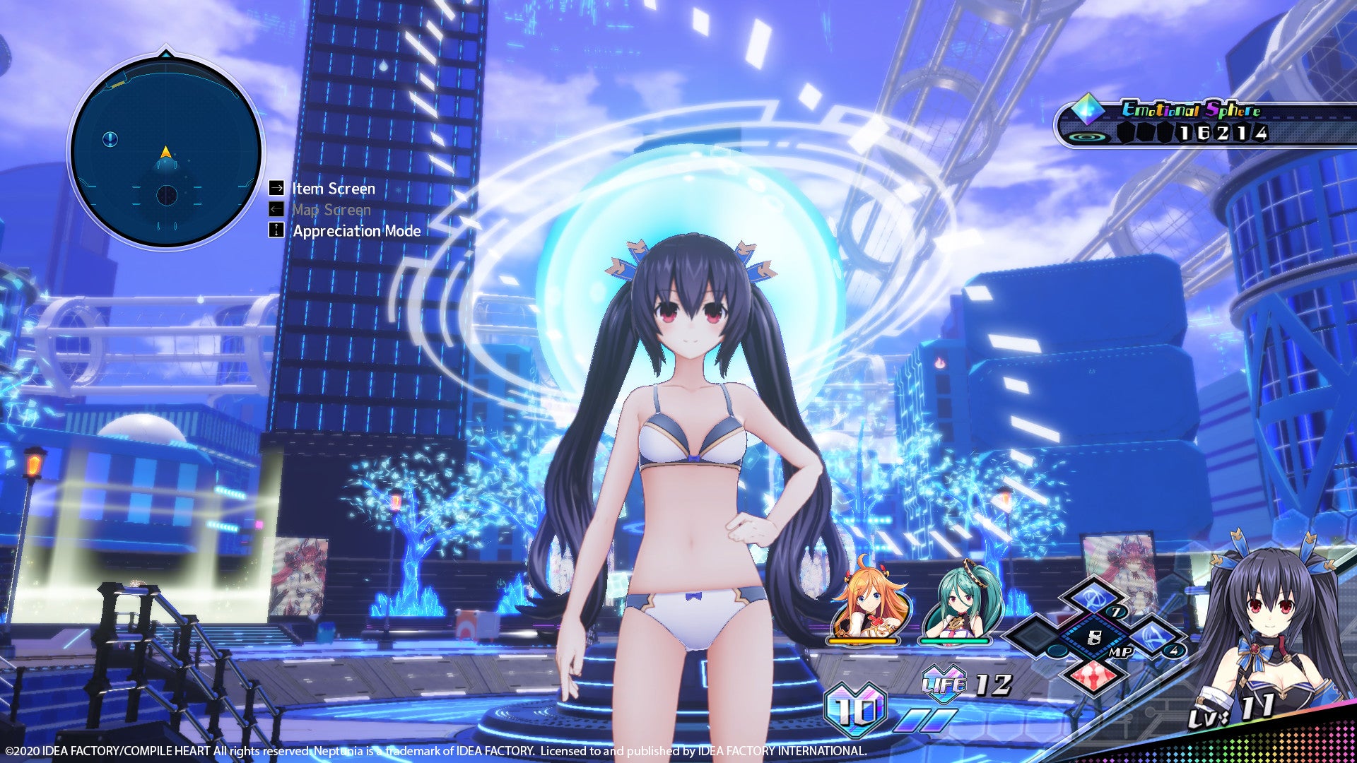 Neptunia Virtual Stars - Swimsuit Outfit Goddess Set DLC