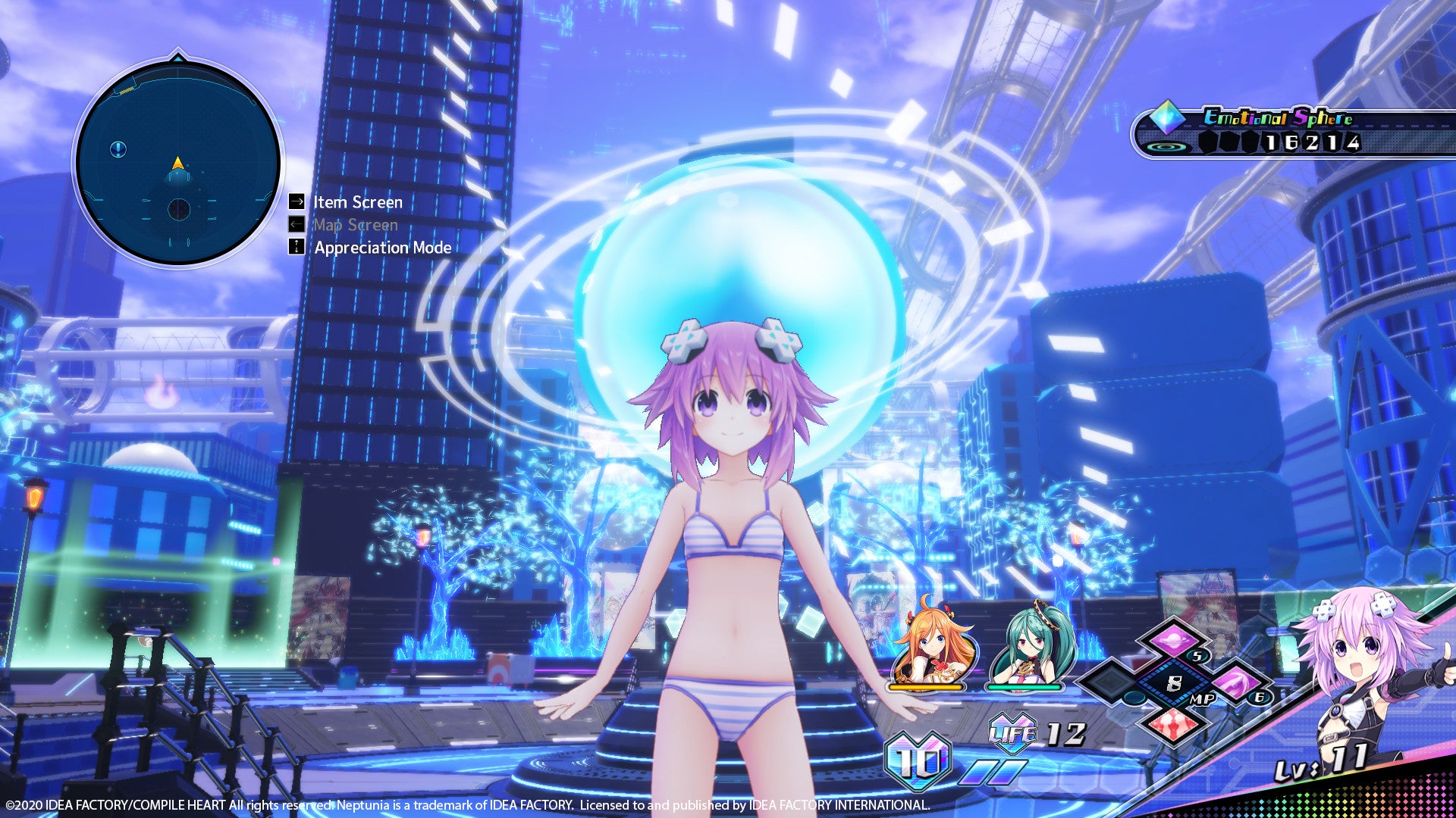 Neptunia Virtual Stars - Swimsuit Outfit Goddess Set DLC