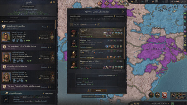 Crusader Kings III - Legends of the Dead DLC