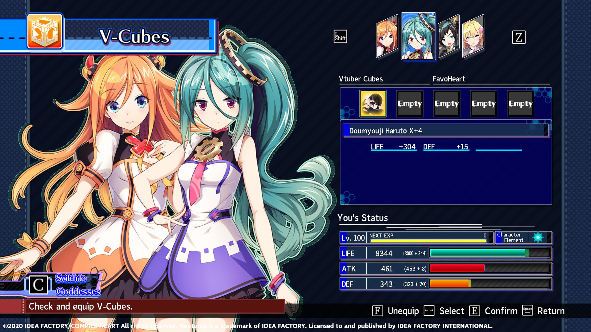 Neptunia Virtual Stars - Game Club Project Pack DLC