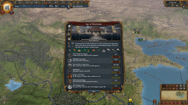 Europa Universalis IV - Mandate of Heaven DLC