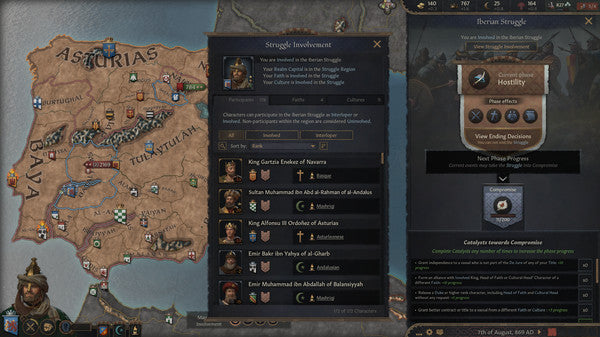 Crusader Kings III - Fate of Iberia DLC