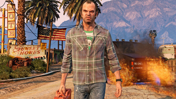 Grand Theft Auto V Enhanced & Great White Shark Card