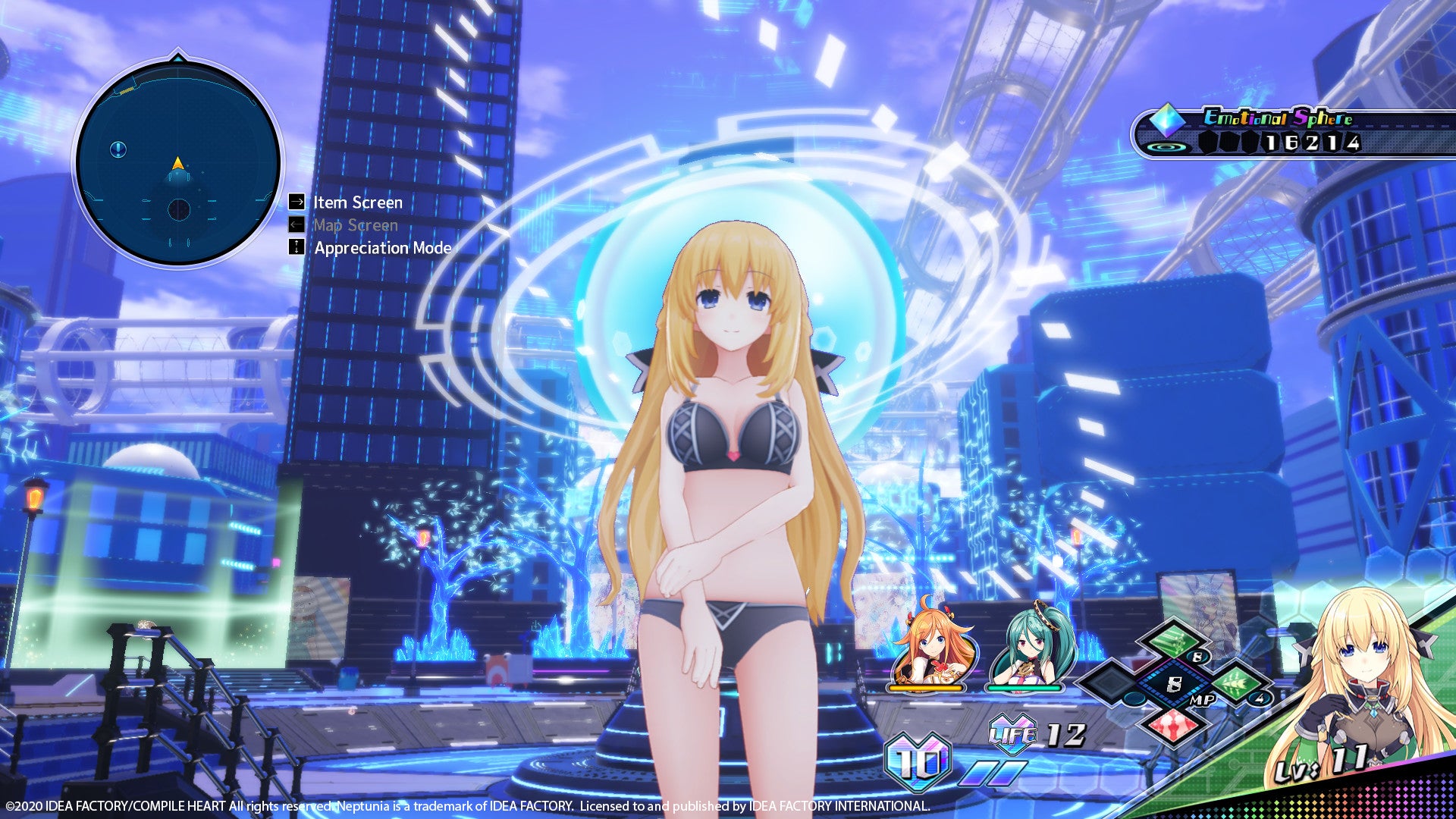 Neptunia Virtual Stars - Swimsuit Outfit Goddess Set DLC