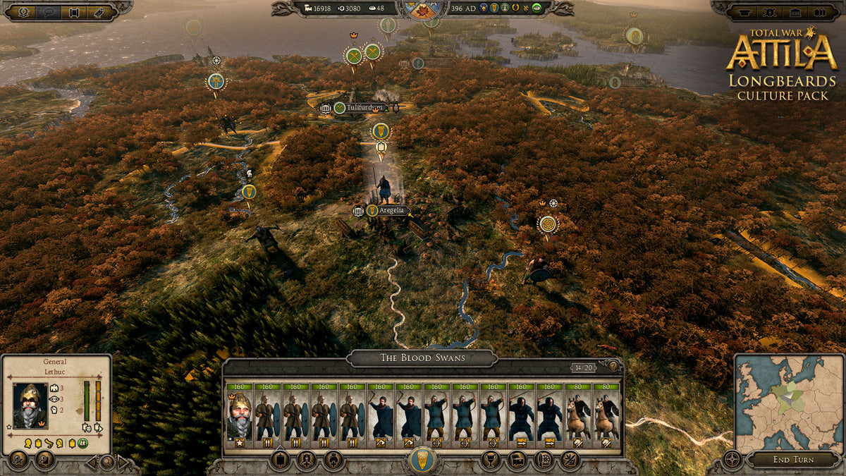 DLC Total War Attila - Longbeards Culture Pack DLC - ThunderKeys