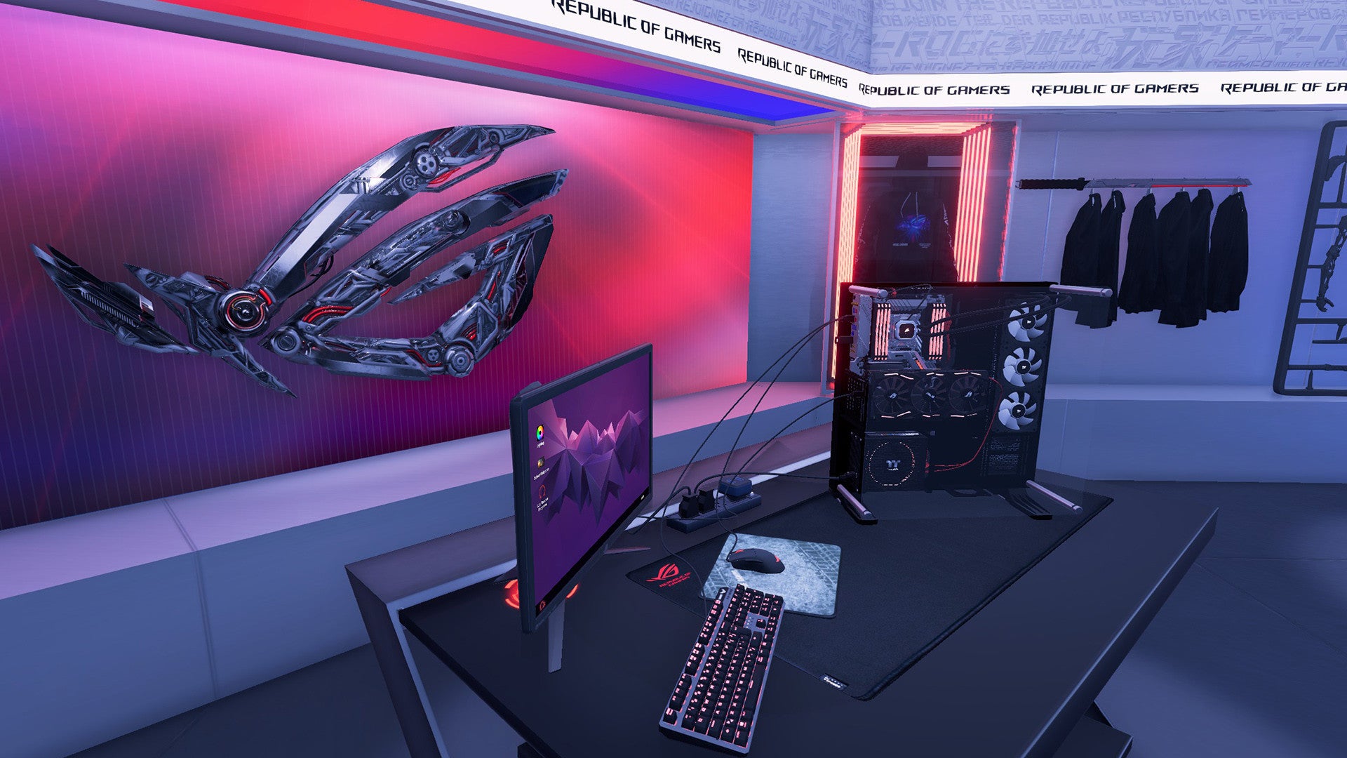 Pc Building Simulator - Republic of Gamers Workshop DLC