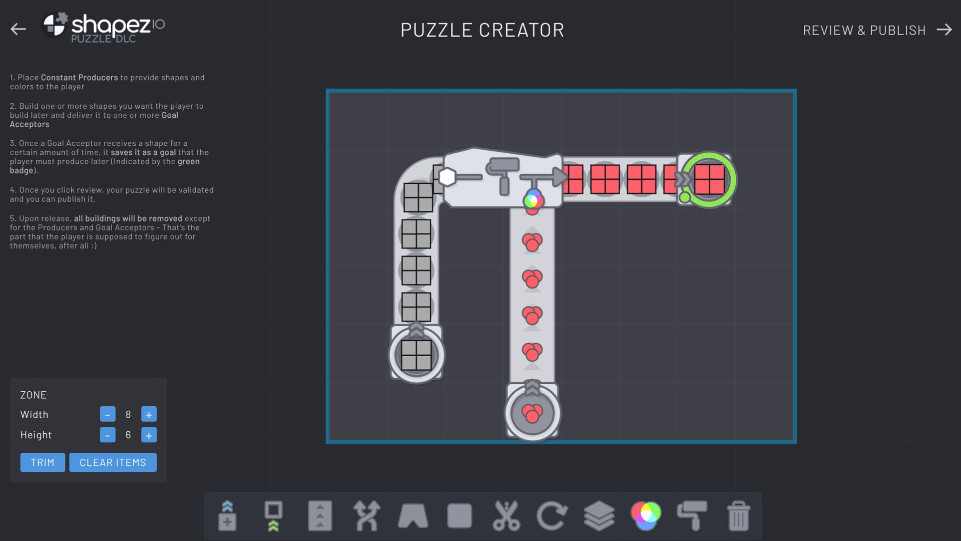 shapez.io - Puzzle DLC